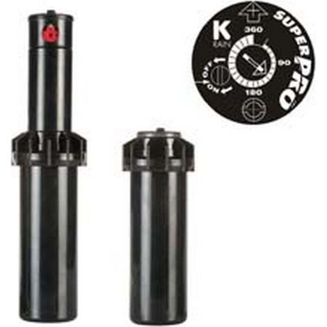 5PZ IRRIGATORE POP UP K RAIN SUPER PRO DINAMICO 3/4" S075 UGELLO 2,5 attacco