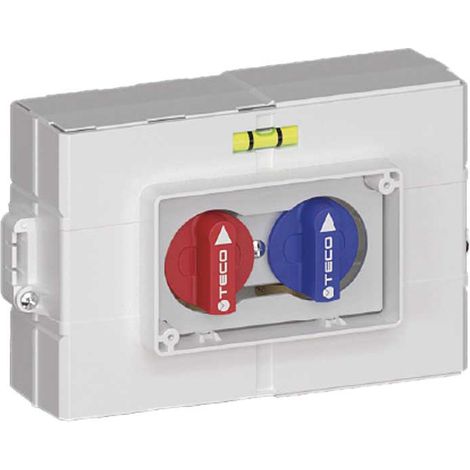 Vanne d'arrêt pour systèmes sanitaires K4.0 Teco Fastec 1/2"