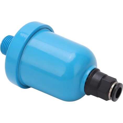 Purge Automatique pour Compresseur D'air, Soupape de Vidange Automatique, du Réservoir D'air comprimé G1/2, Couvercle en Aluminium, - (1/5)
