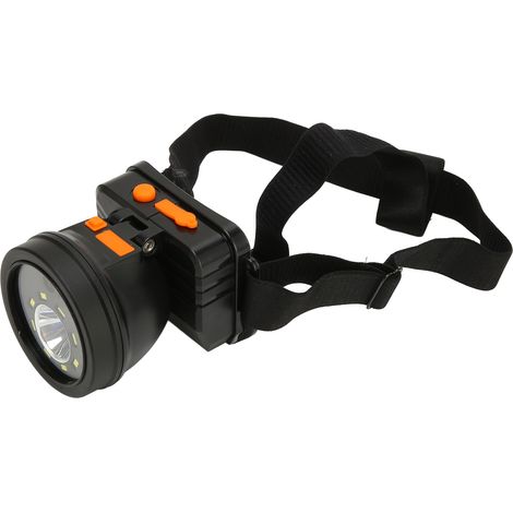 Caméra frontale 1080p réglable, étanche IPX4, rechargeable, mains libres, avec lampe torche intégrée pour activités de plein air (noir) (1/4)