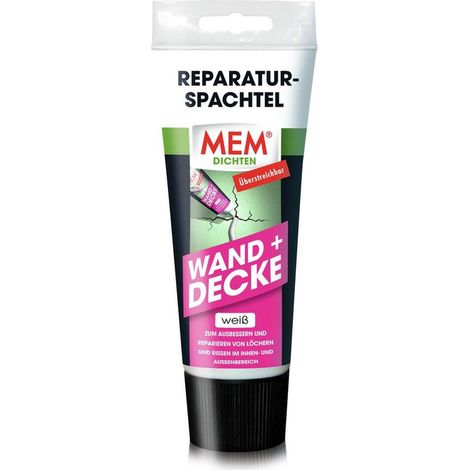 MEM Reparatur Spachtel Weiß für Wand und Decke 330g (1/2)