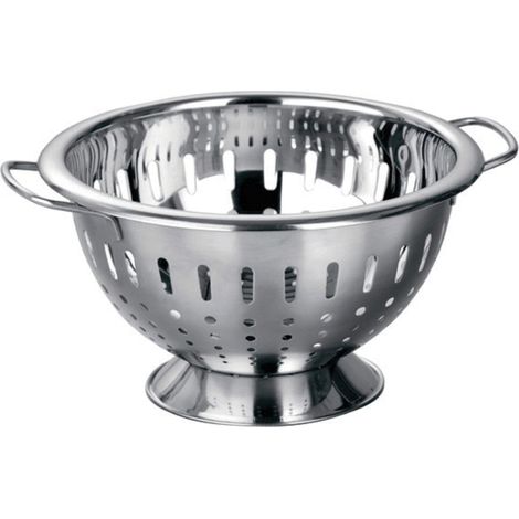 Premier Housewares Brushed Stainless Steel Finish Colander