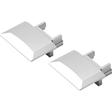 Set de 2 embouts channelline c - Décor : Alu - HALEMEIER