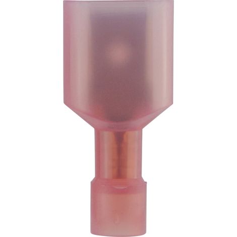 Cosse à languette mâle 6.3 x 0.8 mm Vogt Verbindungstechnik 3959S 180 ° partiellement isolé rouge 1 pc(s) D24777