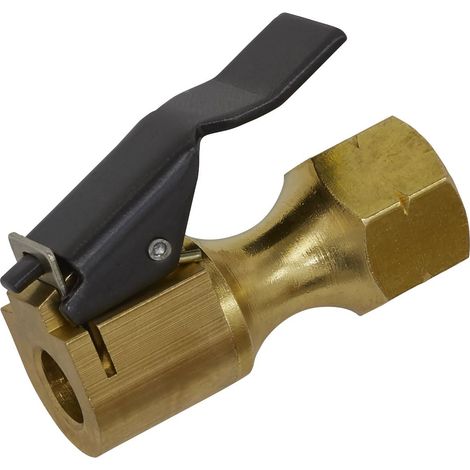 Sealey Clip-On Connector for Tyre Inflators 1/4""BSP Fitting SA37/C (1/2)
