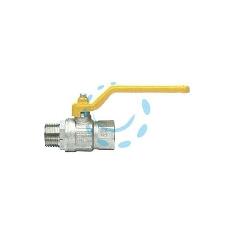 VALVOLA A SFERA GAS M/F CON MANIGLIA A LEVA "LONDON" ART.067 - MF 3/4"