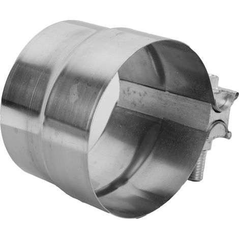 Collier de serrage d'échappement 4 pouces, acier inoxydable, joint bout à bout pour silencieux, collecteur, tubulure (1/5)