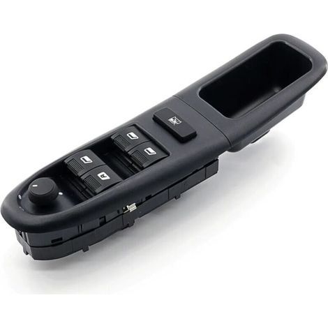 Lntyq Autres pièce de rechange pour voiture, Leve Vitre pour Peugeot 406 1995 – 2004 Bouton Commande Commutateur Vitre Électrique Avant Gauche Accessoires Voiture 6554.CF Commande Leve Vitre (1/3)