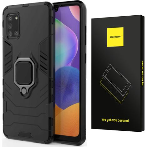 Étui Spacecase X-Ring Galaxy A31 noir (1/5)