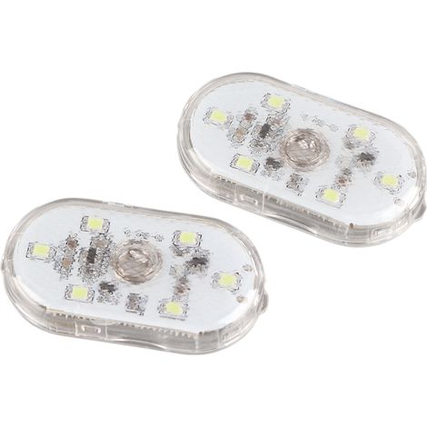 LED-Autoleuchte mit Sensor, USB-aufladbar, Touch-Steuerung, kabellose Ambientebeleuchtung, Nachtleseleuchte, Fahrzeuginnenbeleuchtung (1/5)