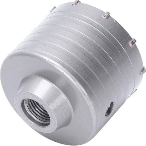 Core drill bits for wall saw holes with central drill, 65mm carbide concrete core drill bit for brick, stone, cement, concrete (1/5)