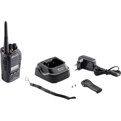 MIDLAND G18 Pro Walkie-Talkie – mit Akku, Ladegerät und Gürtelclip – C1145.02 (1/6)