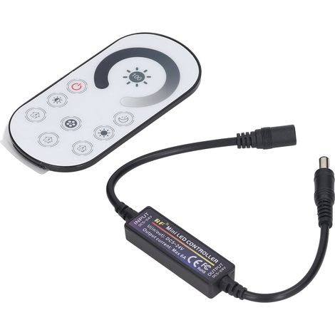 Variateur tactile RF sans fil à tension constante pour barre lumineuse LED, mini-contrôleur à induction CC 5-24 V