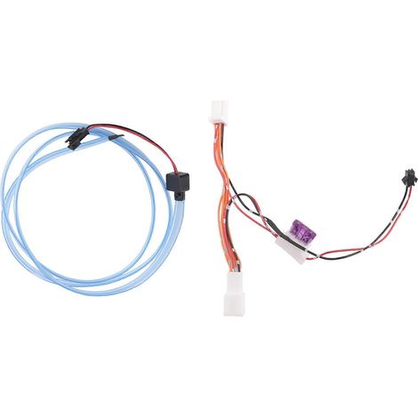 Éclairage d'ambiance LED bleu pour tableau de bord central de Toyota Highlander 2013-2019 (1/5)