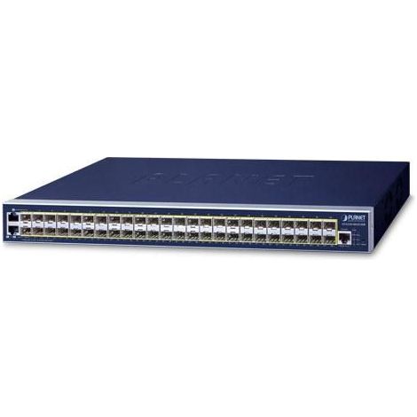 Modulo SFP Planet L3 a 46 porte 100/1000BASE-X, GS-6320-46S2C4XR