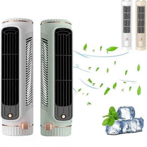 Ventilateur de climatisation Shirem Cooling Ace, silencieux, 3 vitesses, blanc-AquaForge