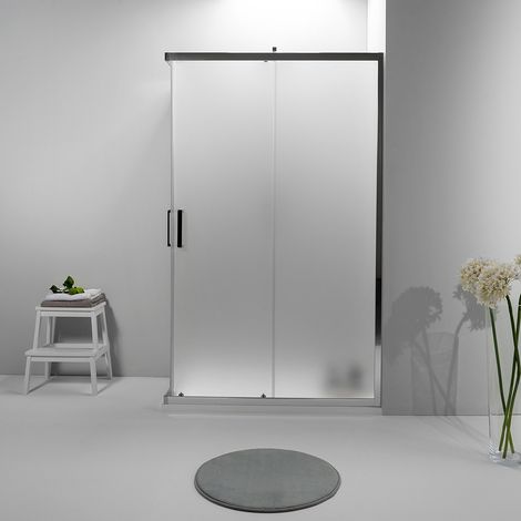 BOX DOCCIA ELITE ANGOLARE 70x100 CM SCORREVOLE OPACO (1/5)