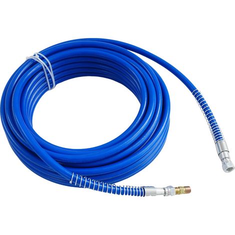 Tubo per verniciatura airless, lunghezza 15 m, pressione massima 3300 psi, pressione di scoppio 4500 bar. (1/5)