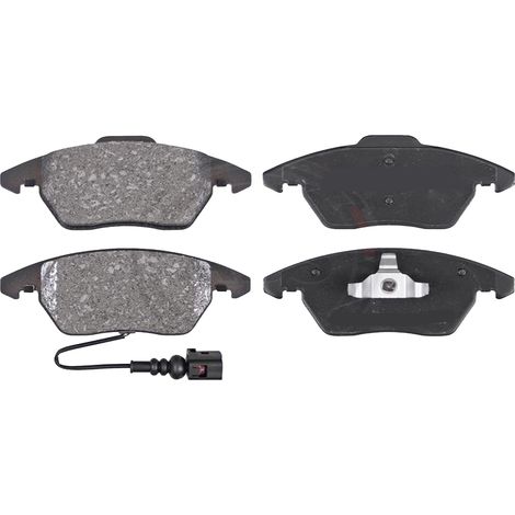 KIT PASTIGLIE FRENO ANTERIORI compatibile con VW PASSAT B7 (362) / PASTIGLIE FRENANTI AUTO OEM P 85 146, / SOSTITUZIONE DIRETTA / BASSA POLVERE / SILENZIOSO (1/4)