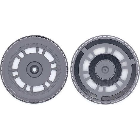 Lot de 2 supports de rechange pour balais-serpillères des aspirateurs robots séries X10, X20, X30, X40 et L20. (1/5)