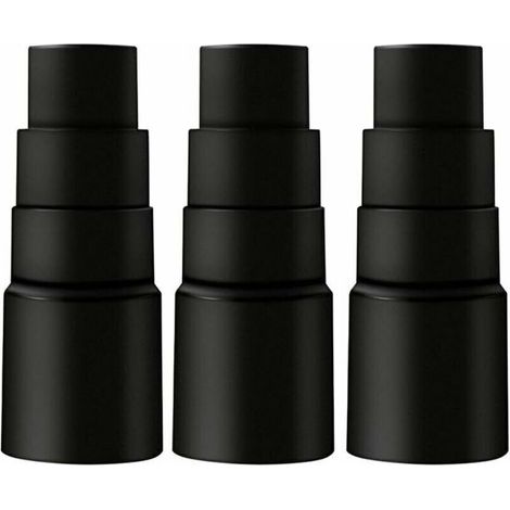 Set of 3 vacuum cleaner hose adapters - For Kärcher, Bosch, Parkside, Makita, Metabo, Black & Decker