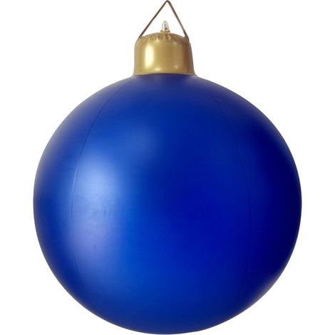 Boule De Noël Gonflable - 30 Cm - Décoration Extérieure Et Intérieure Pour Arbre De Noël Porte D'Entrée Jardin - 1 Pièce (1/5)