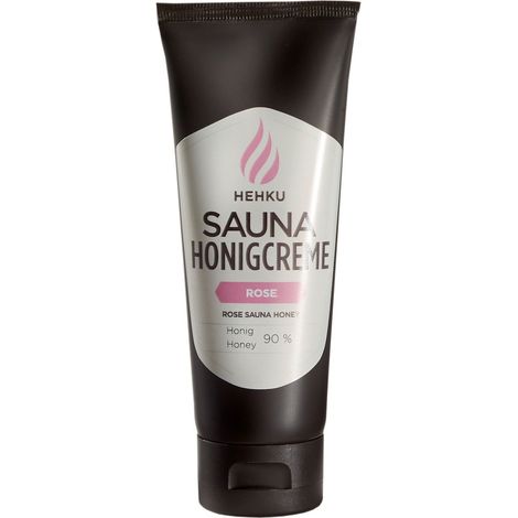 HEHKU Saunahonigcreme Rose 100 ml Saunacreme Peelingcreme für den Saunagang