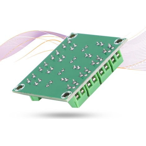 Carte d'isolement 4 voies 817 avec convertisseur de tension et module d'adaptation