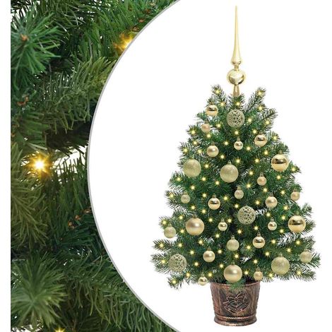 Artificial Christmas Tree with 150 LEDs Green 75 cm PE and PVC vidaXL (1/5)