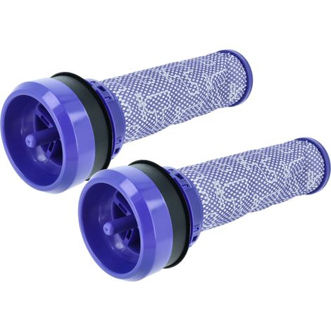 vhbw 2x Vormotorfilter kompatibel mit Dyson DC33, DC28, DC39, DC28c, DC33c, DC37, DC37c, DC41, DC53, DC39c Staubsauger - Motorschutzfilter, Abwaschbar