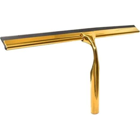 Badezimmerdusche Edelstahl Wischer Badezimmer Badezimmer Glas Autofenster Glas Autofenster (Gold)