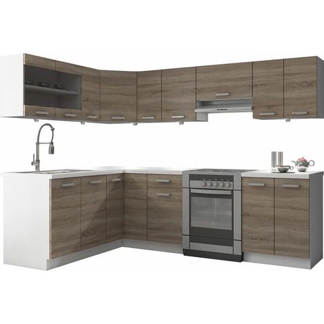 Conjunto de cocina Tucson 164 , 169x0cm, Encimera, Aglomerado laminado
