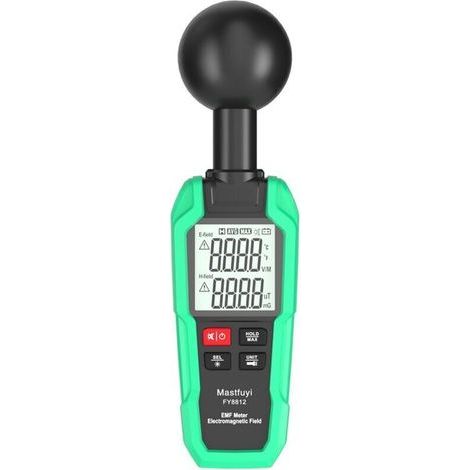 EMF Compteur Geiger DéTecteur de Rayonnement NucléAire DosimèTre de Rayonnement DéTecteur de Rayonnement à Onde éLectromagnéTique,de