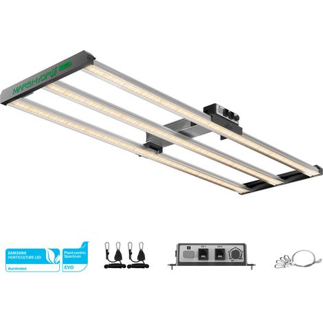 Mars Hydro – Lampe de culture LED 450W dimmable – Spectre complet Samsung 301H – Contrôle intelligent via application – Pour tente 120x60cm (1/5)