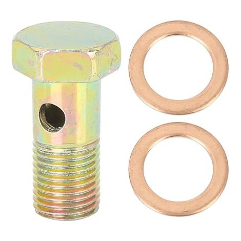 Bulloni banjo freno M12x1.25 bronzo per auto e moto (1/5)