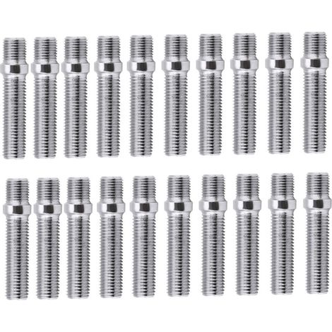 GARRYFIZH Goujons de roue allongés, boulons de roue pleins de 50 mm pour remplacement amélioré Audi A4 1998-2008