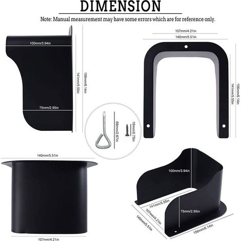 Umnuou – Couvercle métallique étanche pour caméra vidéo – Protection contre intempéries – Métal laminé à froid – Installation facile avec vis incluses (1/7)