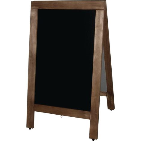 Panneau de trottoir cadre en bois 850 x 500mm - Ref GG108 - Olympia (1/5)