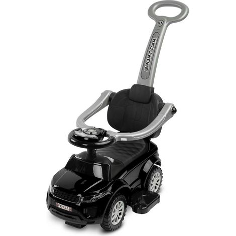 Auto sportiva cavalcabile nera (1/5)