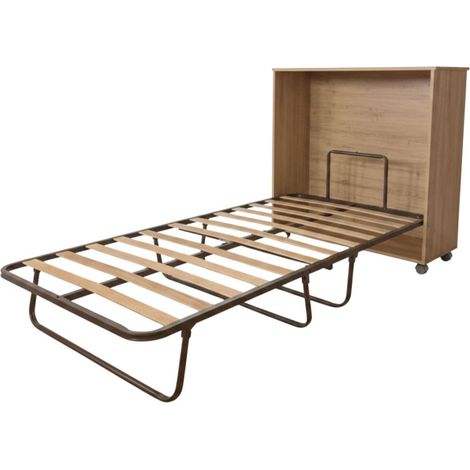 Cama plegable plegatin + colchón cambrian 104.6x99.6x42cm