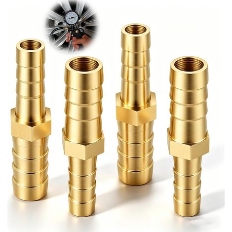 Raccords Cannelés Droits, 4PCS 8mm à 6mm (1/5)