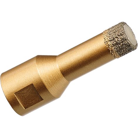GraniFix Ø 15 mm Diamantbohrer M14 Bohrkrone Fliesenbohrer Trockenbohrer Diamantbohrkrone für Winkelschleifer Trennschleifer