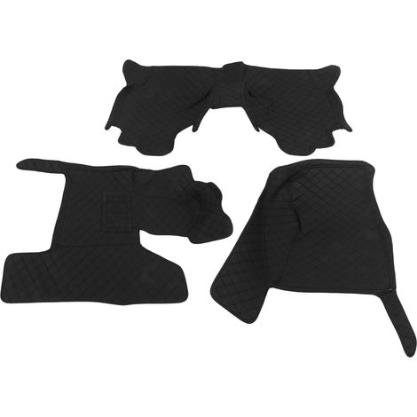 Tapis de sol auto 3 pièces X6 2020-2021, cuir synthétique antidérapant, protection universelle, moquette véhicule résistante aux intempéries, remplacement intérieur. (1/5)