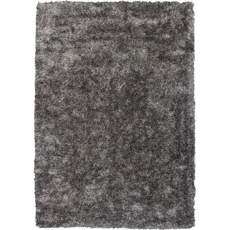 Tapis fait main diamant 700 gris blanc - 240 x 330 cm