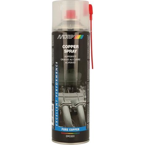 Pro Copper Spray 500ml by MOTIP and PlastiKote – Professional High-Performance Copper Anti-Seize and Lubricant Spray (1/3)