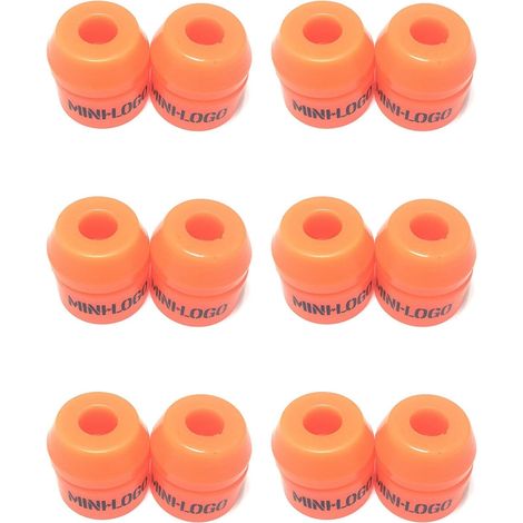 12X Amortisseur de Planche à roulettes Minilogo 94A Coussin en Polyuréthane de Rebond Accessoires de Planche à roulettes Coussin de Direction de Camion de Plate-Forme de Patinage (1/3)