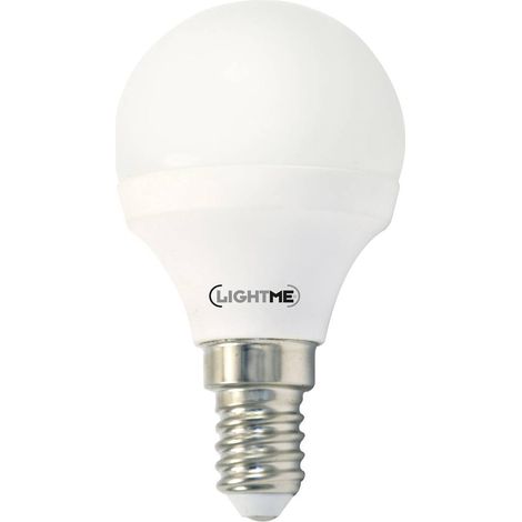 LED (monocolore) Classe energetica: A+ (A++ - E) LightMe  LM85148  E14 Potenza: 6 W  Bianco caldo N/A   6 kWh/1000h