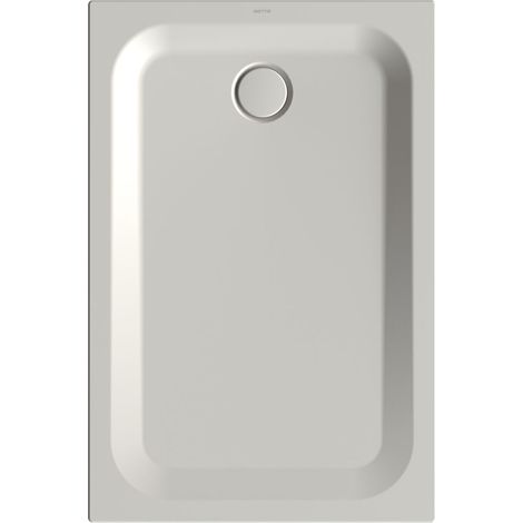 Plato de ducha rectangular BetteUltra con soporte mínimo de (1/5)