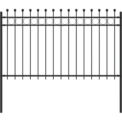 Ring Fence TILBURG Black vidaXL