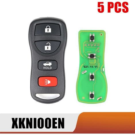 XKNI00EN Universal-Fernbedienungstasten für Xhorse VVDI Kabeltransceiver (4 Tasten) (1/4)